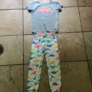 Carter’s Girl Dinosaur Pajamas
